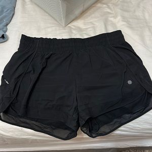 Athleta Black Shorts- Racer Run Short 4